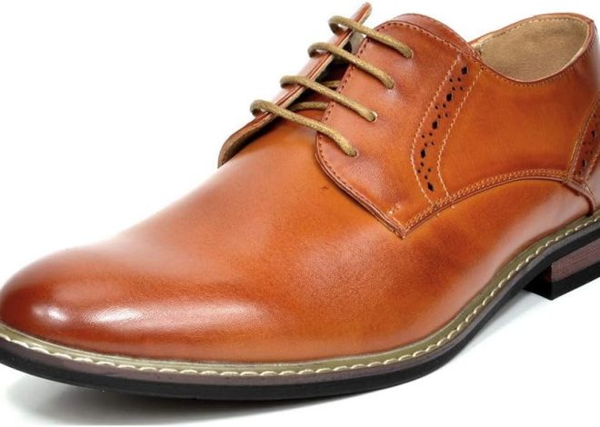 Bruno Marc Men’s Leather Lined Dress Oxfords Shoes