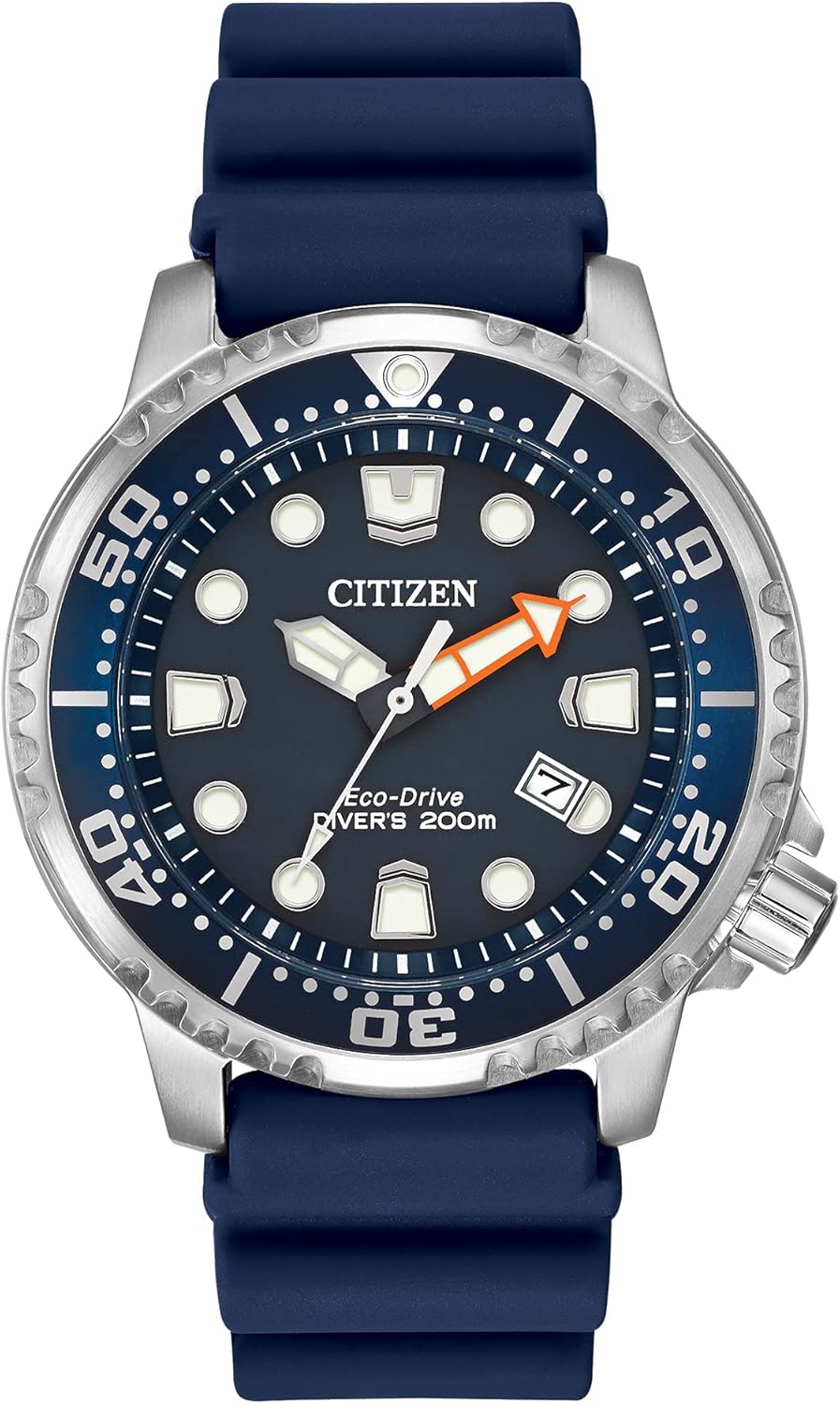 Citizen Promaster Dive Eco-Drive Watch, 3-Hand Dat…