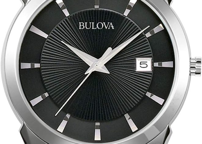 Bulova Men’s 3-Hand Calendar Date Quartz Watch, Pa…