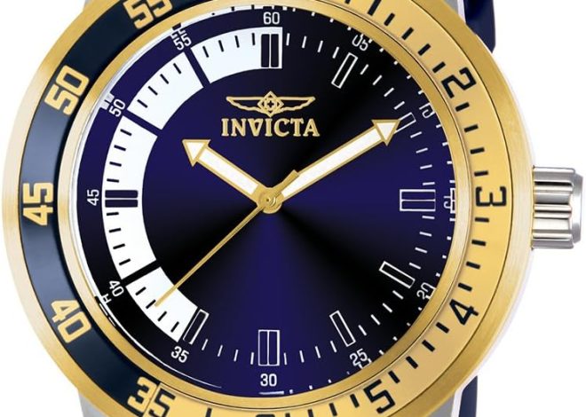 Invicta Men’s 12847 Specialty Blue Dial Blue Polyu…