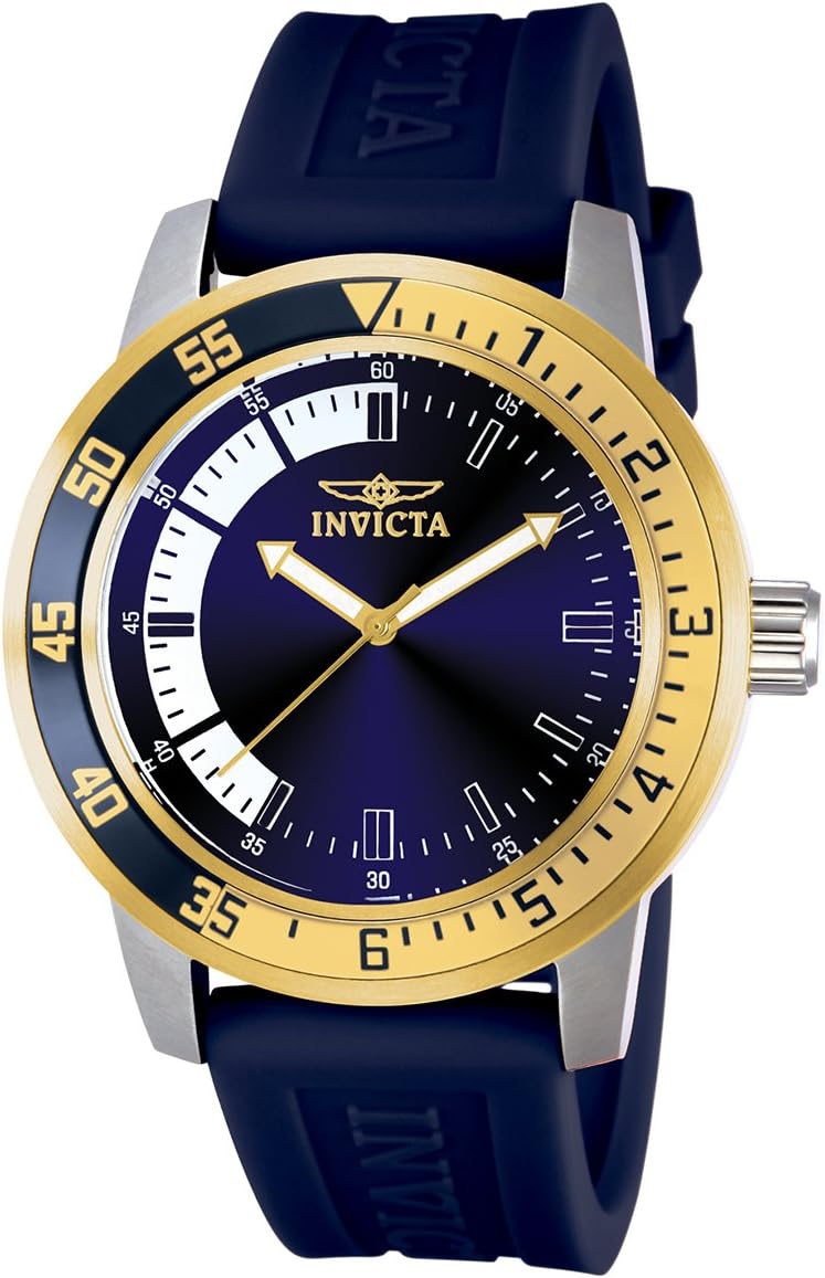 Invicta Men’s 12847 Specialty Blue Dial Blue Polyu…