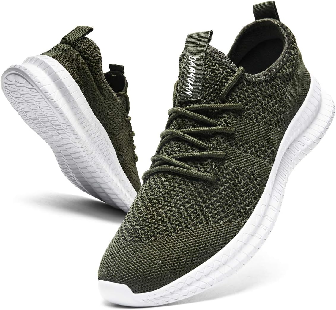 FUJEAK Men Running Shoes Men Casual Breathable…