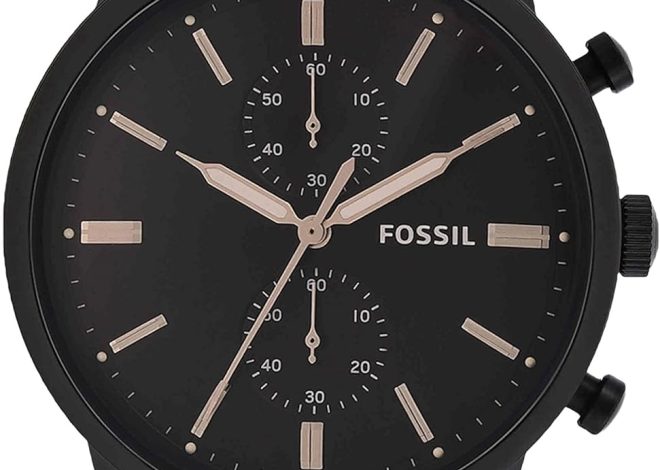 Fossil Townsman Men’s Watch with Chronograph Displ…