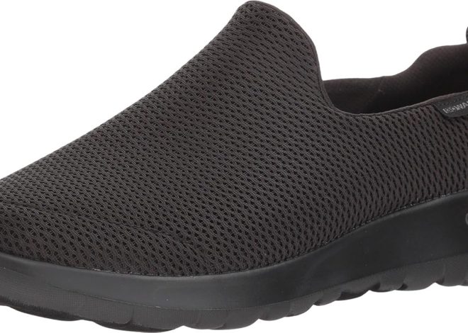 Skechers Men’s Go Max-athletic Air Mesh Slip-On…