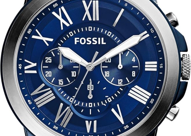 Fossil Grant Men’s Watch with Chronograph or Autom…