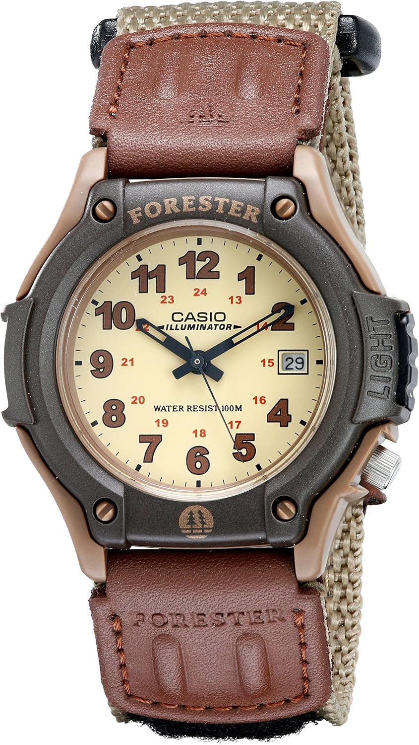 Casio FT500WC-5BVCF Men’s Forester Sport Watch wit…